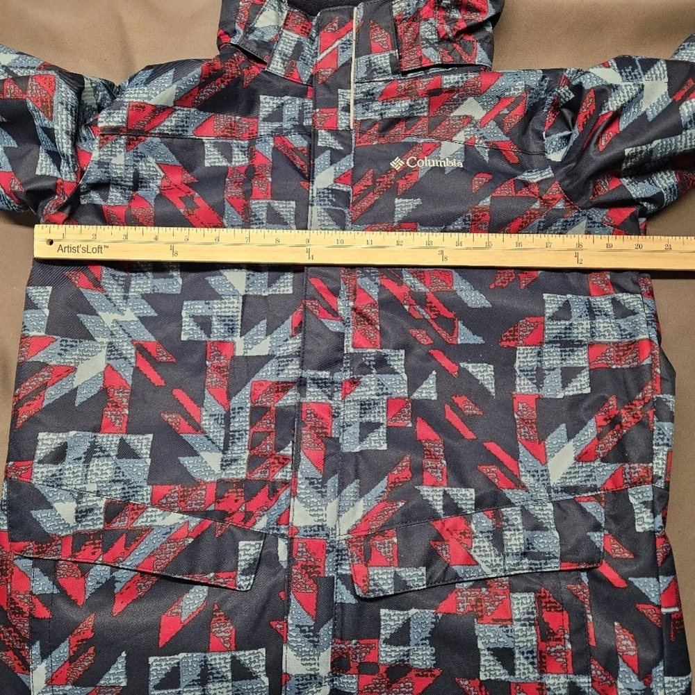 Columbia interchange winter jacket Kids Size L Omni-Tech Waterproof Breathable